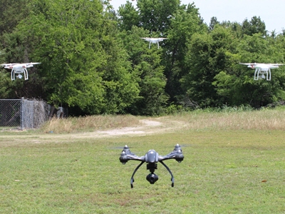 Drones for aerial pictography and project management